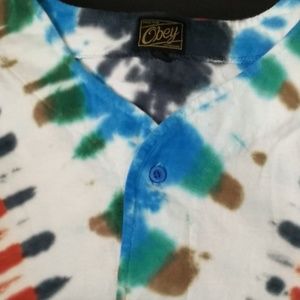 Obey Tie dye